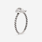 Animals Sterling Silver Chick Motif Ring // Ring Size: 7.75 // Store Display