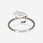 Animals Sterling Silver Chick Motif Ring // Ring Size: 7.75 // Store Display