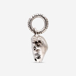 Anger Forest Sterling Silver Bull Charm Pendant // Pendant Only // Store Display