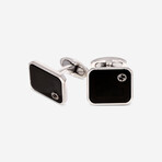 Gucci // Sterling Silver Gemstone Cufflinks // Store Display