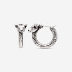 Gucci // Orecchini Sterling Silver Earrings // Store Display