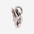 Sterling Silver Rabbit Charm Pendant // Pendant Only // Store Display