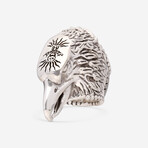 Anger Forest Sterling Silver Aquila Large Ring // Ring Size: 6.25 // Store Display