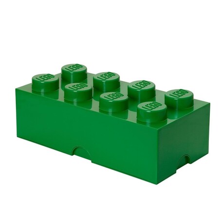 LEGO Storage Brick 8 // Dark Green