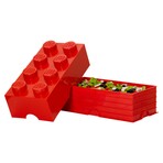 LEGO Storage Brick 8 // Bright Red