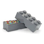 LEGO Storage Brick 8 // Stone Grey