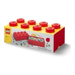 LEGO Storage Brick 8 // Bright Red
