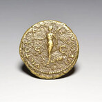 Large Roman Coin of Nero // Struck 65 AD