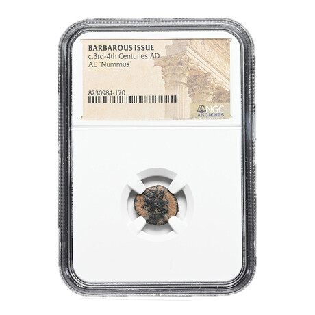 Ancient Celtic “Barbarian” coin // Early 3rd Century AD