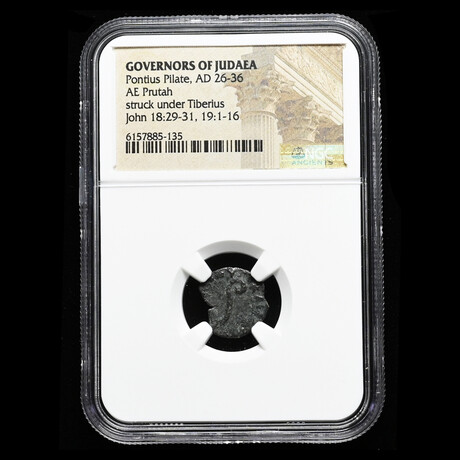 Pontius Pilate, 26-36 AD // Coin struck 30-31 AD