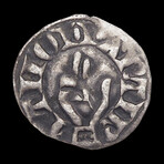 Hand Of Stephen Medieval France Coin // 1200-1300 AD