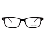 Salvatore Ferragamo // Men's // SF2914 001 Square Optical Glasses // Black + Clear Demo Lenses