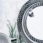 Harry Potter Voldemort Death Eater // 16-Piece Ceramic Dinnerware Set