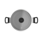 BergHOFF Leo Glints Nonstick Recycled Aluminum Stockpot 9.5" // 5.9qt. With Glass Lid