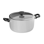 BergHOFF Leo Glints Nonstick Recycled Aluminum Stockpot 9.5" // 5.9qt. With Glass Lid