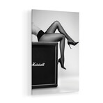 Rock N Legs Print on Acrylic by David Drake (16"H x 24"W x 0.25"D)