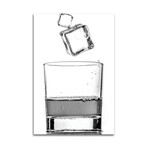 Ice Cubes Print on Acrylic by MAZAL TOV MATTY (16"H x 24"W x 0.25"D)