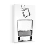 Ice Cubes Print on Acrylic by MAZAL TOV MATTY (16"H x 24"W x 0.25"D)