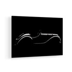 Silhouette Print on Acrylic by Alvaro Perez (24"H x 16"W x 0.25"D)