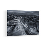 Madrid City Lights Print on Acrylic by Javier de la Torre (24"H x 16"W x 0.25"D)