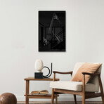 Le Contrebassiste Print on Acrylic by Strugala Didier (16"H x 24"W x 0.25"D)