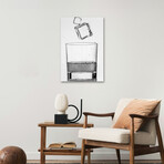 Ice Cubes Print on Acrylic by MAZAL TOV MATTY (16"H x 24"W x 0.25"D)