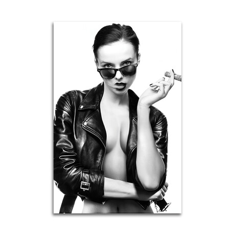 Smoke This II Print on Acrylic by David Drake (16"H x 24"W x 0.25"D)