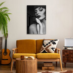 Forbidden Embrace Print on Acrylic by David Drake (16"H x 24"W x 0.25"D)