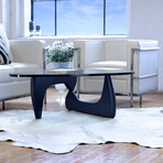 Geneva Cowhide Rug // 6' X 7' (Black)