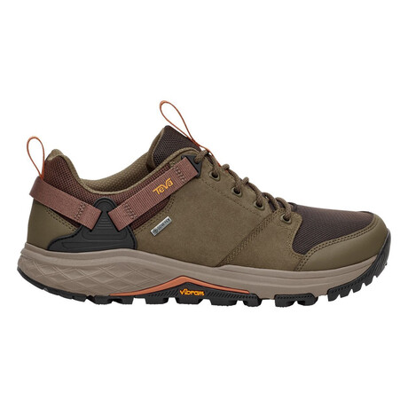 Teva // Men's // Grandview GTX Low Hiking Shoe // Rainforest Brown + Dark Olive (8)