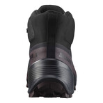 Salomon // Women's // Cross Hike 2 Mid GTX Boot // Black + Chocolate Plum + Black (7)