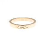 Cartier // 18k Rose Gold Engraved Ring // Ring Size: 6.25 // Store Display