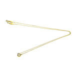 Tiffany & Co. // 18k Rose Gold By The Yard Diamond Pendant Necklace // 15.74" // Store Display