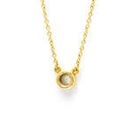 Tiffany & Co. // 18k Rose Gold By The Yard Diamond Pendant Necklace // 15.74" // Store Display