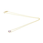 Tiffany & Co. // 18k Yellow Gold Amethyst Pendant Necklace // 15.74" // Store Display