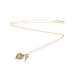 Tiffany & Co. // 18k Rose Gold Return To Tiffany Diamond Pendant Necklace // 15.74"-17.71" // Store Display