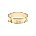 Gucci // 18k Rose Gold + Diamond Octagonal Ring // Ring Size: 7.25 // Store Display