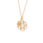 Tiffany & Co. // 18k Rose Gold Crown Of Hearts Pendant Necklace // 16.14" // Store Display