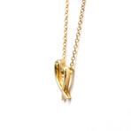 Tiffany & Co. // 18k Rose Gold Loving Heart Pendant Necklace // 15.94" // Store Display