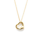 Tiffany & Co. // 18k Rose Gold Open Heart Pendant Necklace II // 15.94" // Store Display