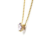 Tiffany & Co. // 18k Yellow Gold Amethyst Pendant Necklace // 15.74" // Store Display