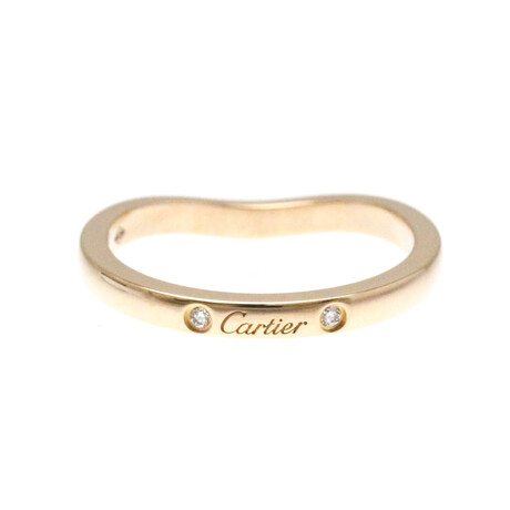 Cartier // 18k Rose Gold Ballerina Diamond Ring // Ring Size: 4.75 // Store Display