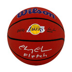 Chevy Chase // LA Lakers // Signed Wilson Basketball w/Fletch