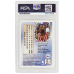 Allen Iverson // PHI 76ers // Signed 1996 Topps Finest RC #60 // Auto Grade 10