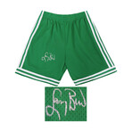 Larry Bird // BOS Celtics // Signed 1985-86 Style Mitchell & Ness Shorts