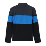 Spyder // Men's // Speed 1/2-Zip Fleece Jacket // Black Collegiate (S)