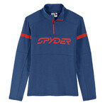 Spyder // Men's // Speed 1/2-Zip Fleece Jacket // Abyss Volcano (S)