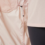 Helly Hansen // Women's // Desire Long Wind Jacket // Rose Smoke (XS)