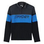 Spyder // Men's // Speed 1/2-Zip Fleece Jacket // Black Collegiate (S)