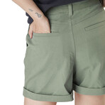 Picture Organic // Women's // Anjel Chino Short // Green Spray (XS)